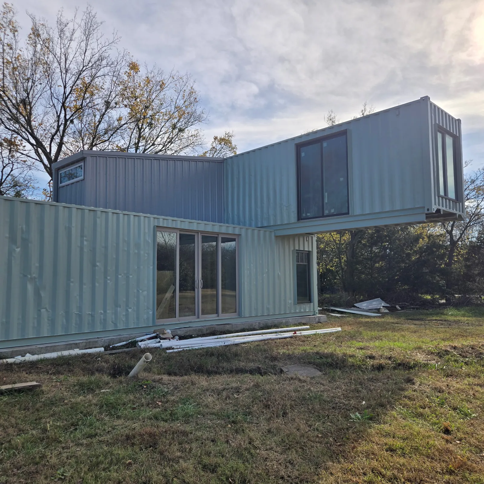 Wagoner, Oklahoma — 1,280 SF Container Home · 3 Bed / 2 Bath