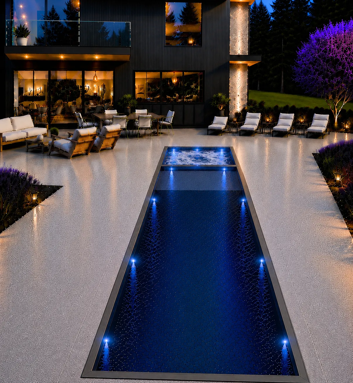 Premium In-Ground Pool — 8' x 30' Premium In-Ground